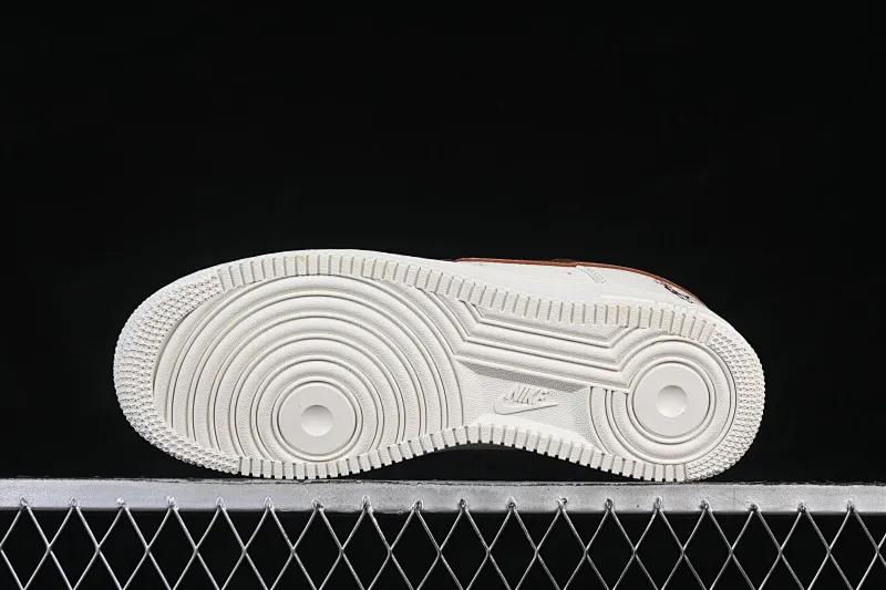 All categories Nk Air Force 1 Air Force series Nk Air Force 1 Low Air Force low-top Nike Air Force 1'07 Low Year of the Horse limited brown rhyme milky white Air Force 1 low-top casual sneakers XY9025-008
